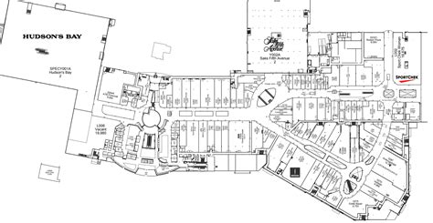 chinook mall layout.